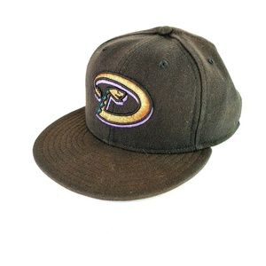 Vtg Arizona Diamondbacks New Era 59fifty Hat
